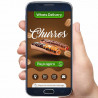 Digital Interactive Business Card Delivery Churros