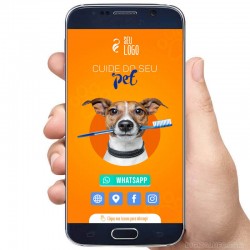 Interactive Digital Business Card Pet Shop Model 204